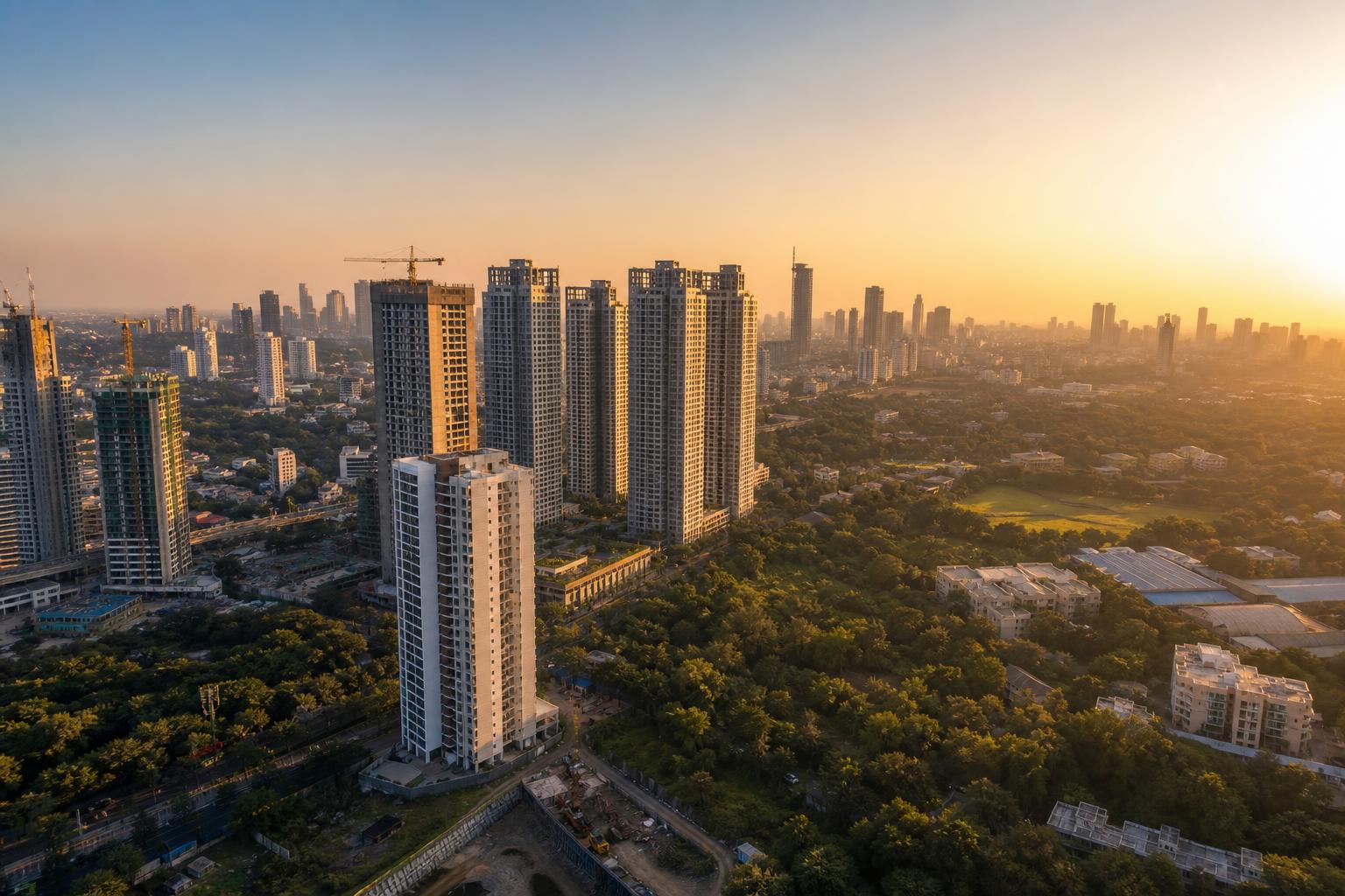 The India being built: city skyline rising